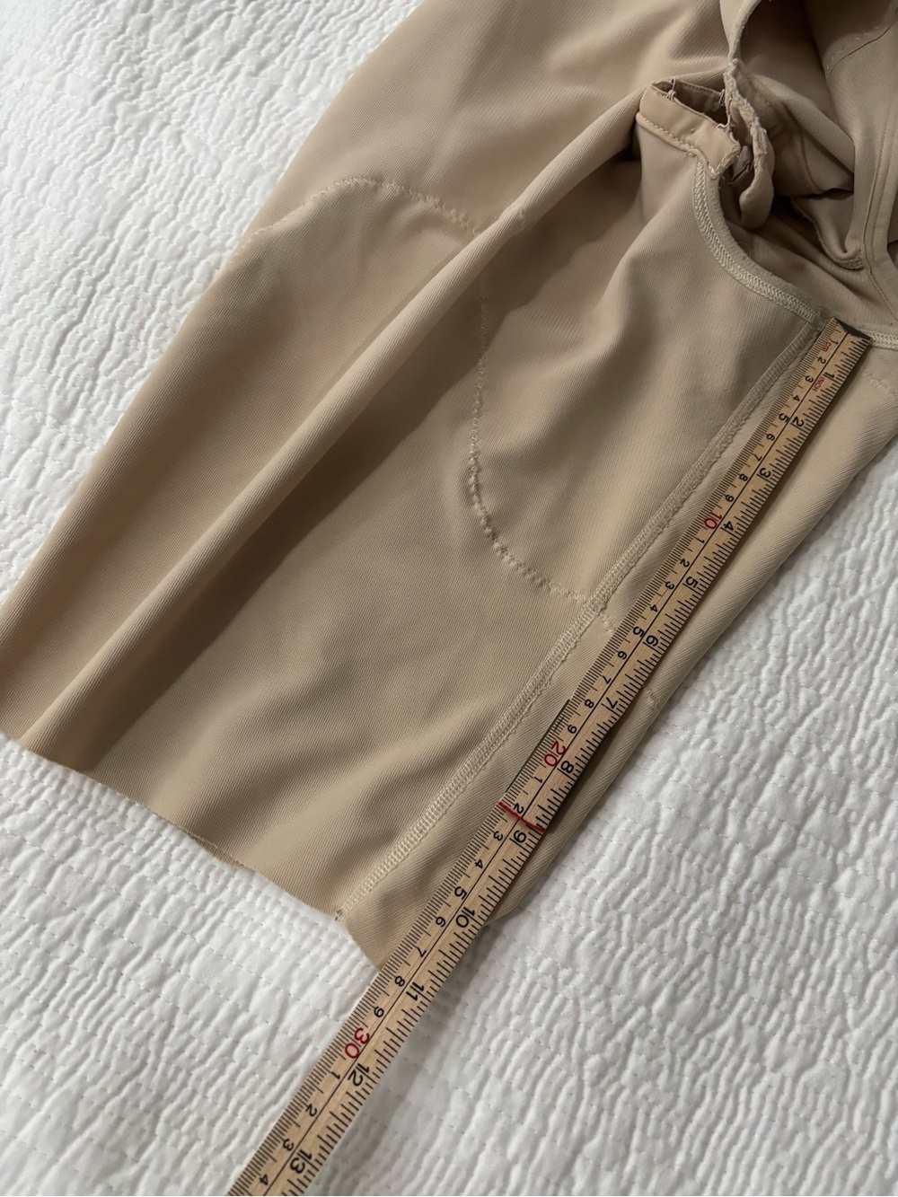 Marena Recovery Bodysuit 3/4 Sleeve Sculpting Suit in Beige XL - Picture 9 of 10